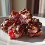 Chocolate Strawberry Yogurt Clusters