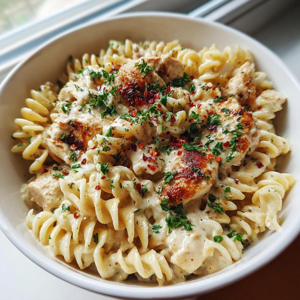 Creamy Garlic Parmesan Chicken Pasta - detail 1