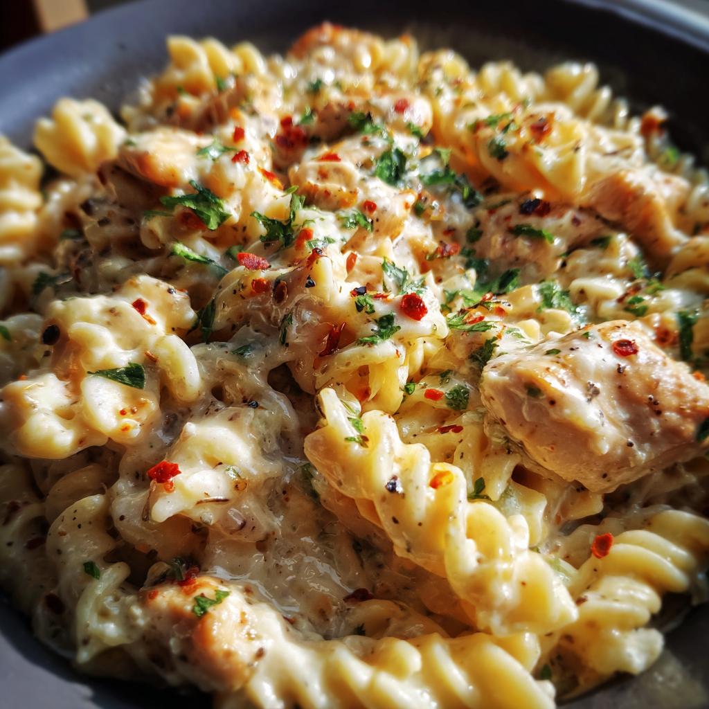 Creamy Garlic Parmesan Chicken Pasta - detail 3