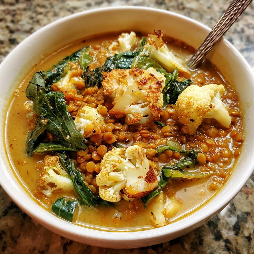 Curry Red Lentil Soup: 1 Pot Wonder 7 Curry Red Lentil Soup - detail 3