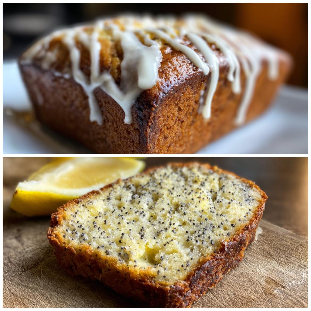 Lemon Poppy Seed Bread - detail 1