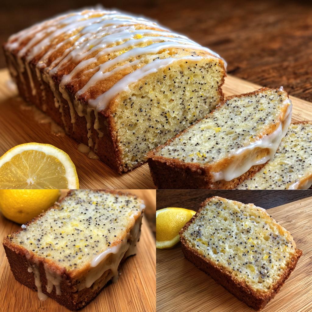Lemon Poppy Seed Bread - detail 2