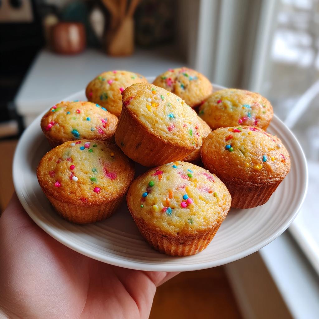 Mini Funfetti Yogurt Muffins - detail 1
