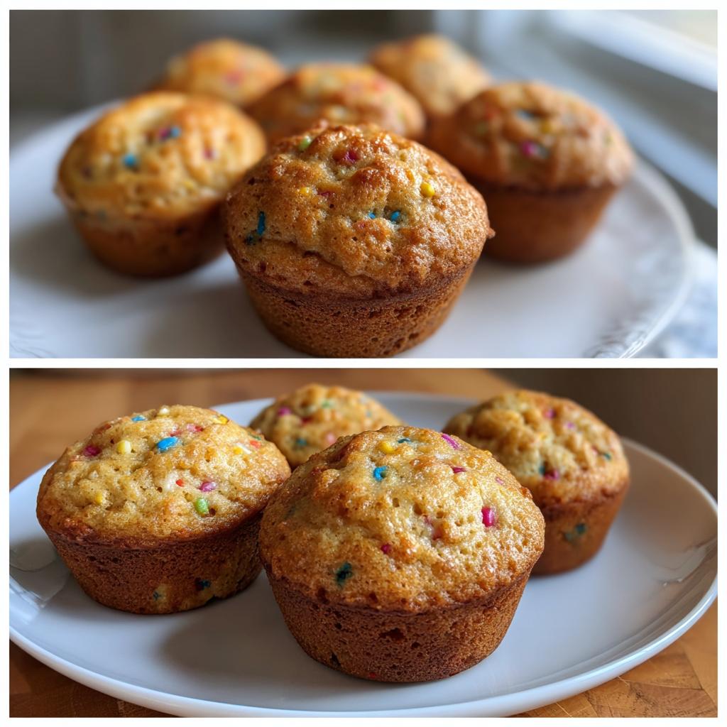 Mini Funfetti Yogurt Muffins - detail 2