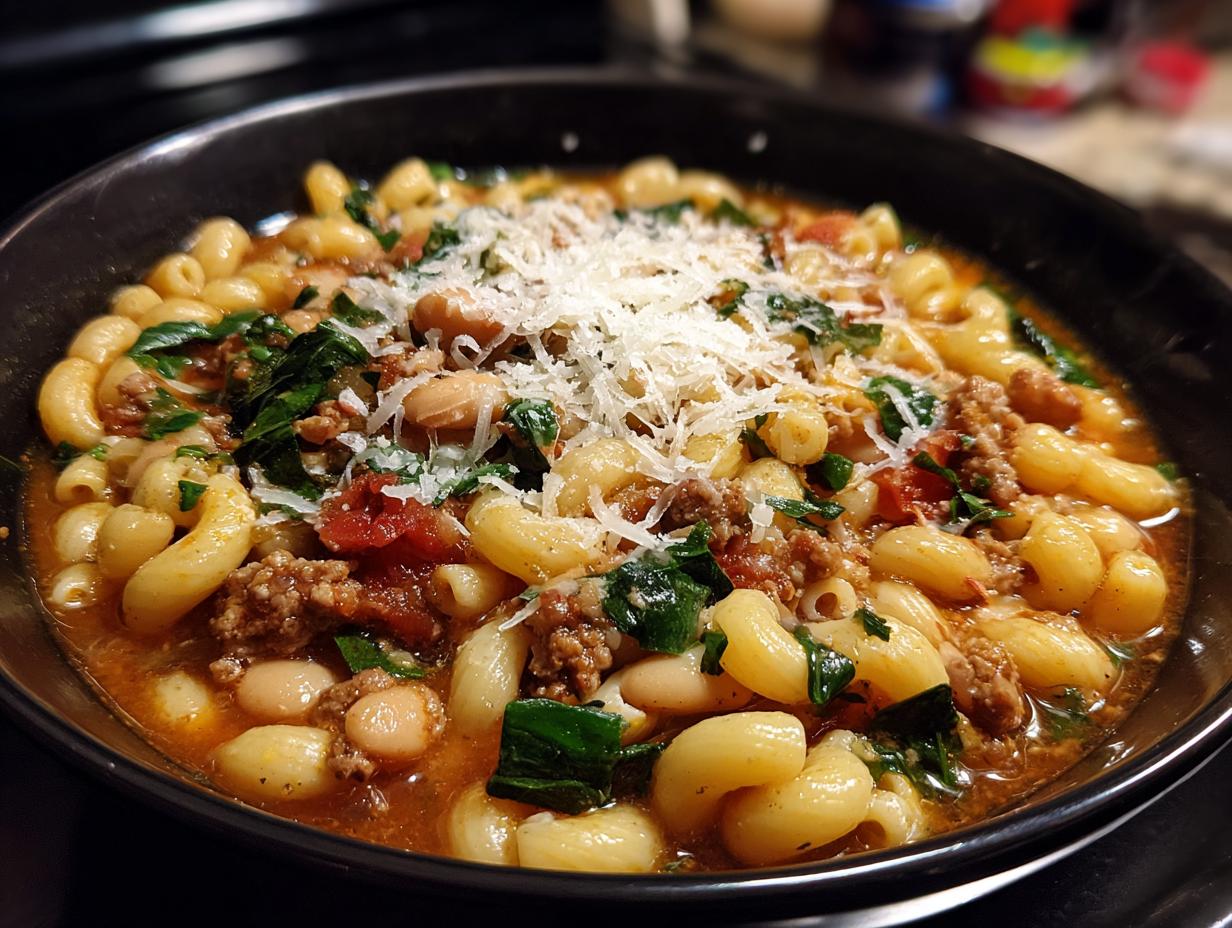 Pasta Fazool: 1 Glorious Bowl 7 Pasta Fazool (Pasta e Fagioli) - detail 3