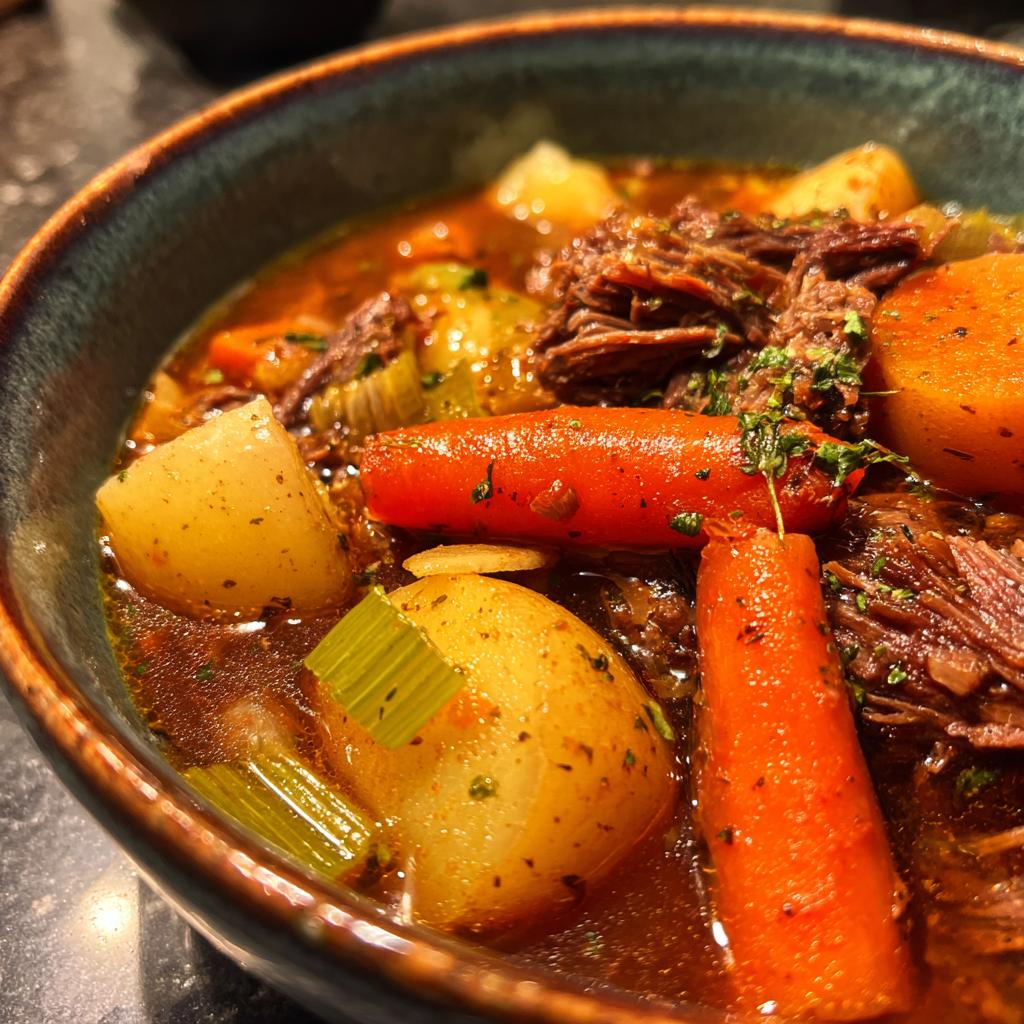 Slow Cooker Beef Stew - detail 2