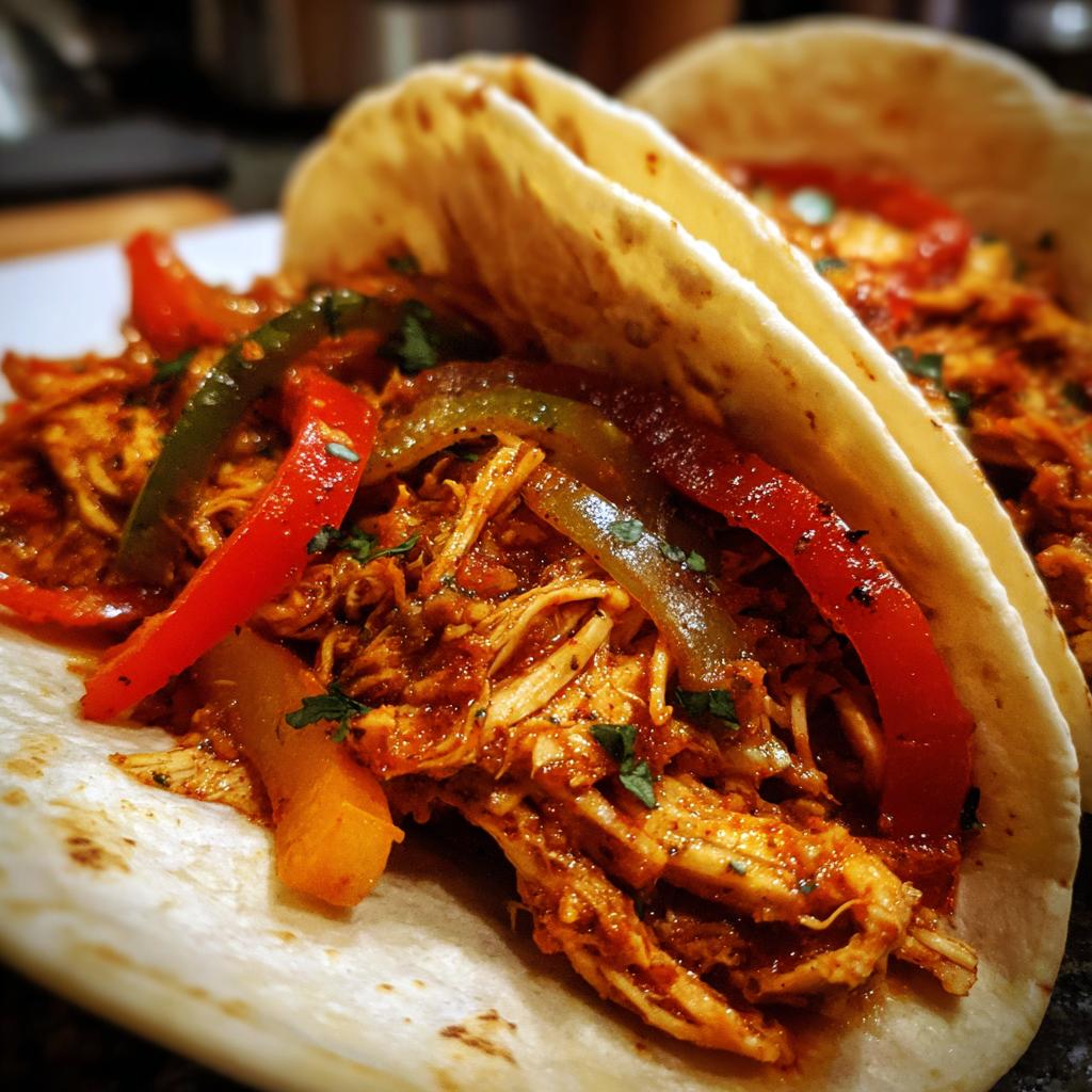 Slow Cooker Chicken Fajitas - detail 2