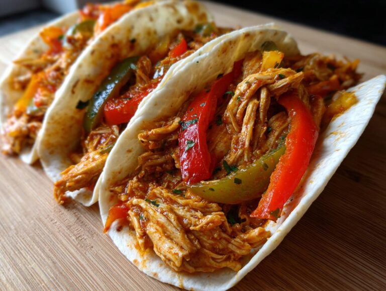 Slow Cooker Chicken Fajitas