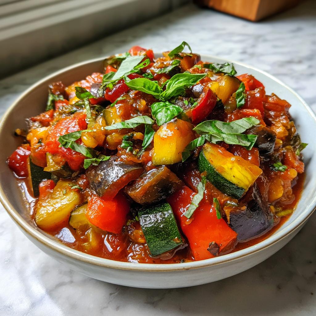 Slow Cooker Ratatouille - detail 3