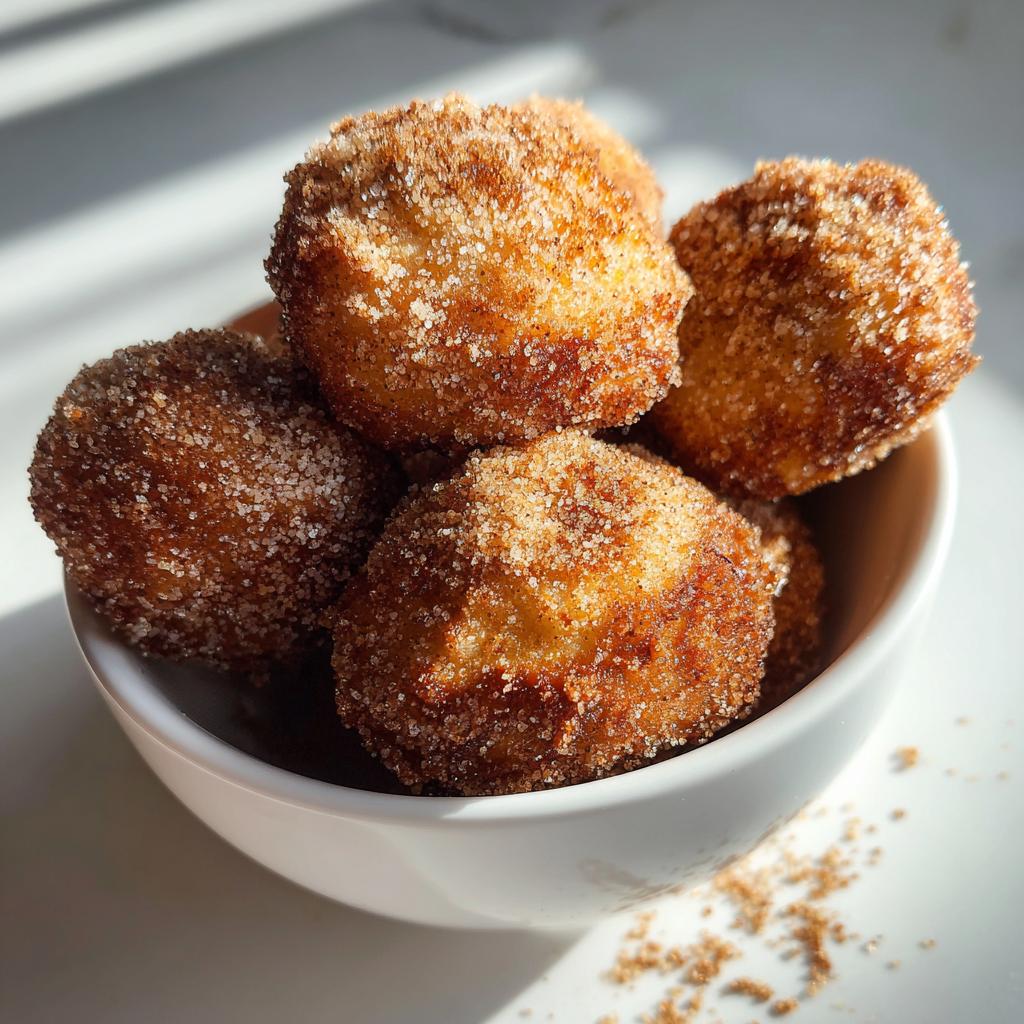 Sweet Air Fryer Churro Bites Recipe - detail 1