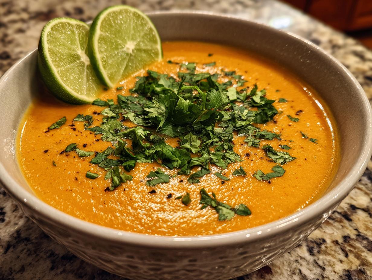 Thai Sweet Potato Soup - detail 2