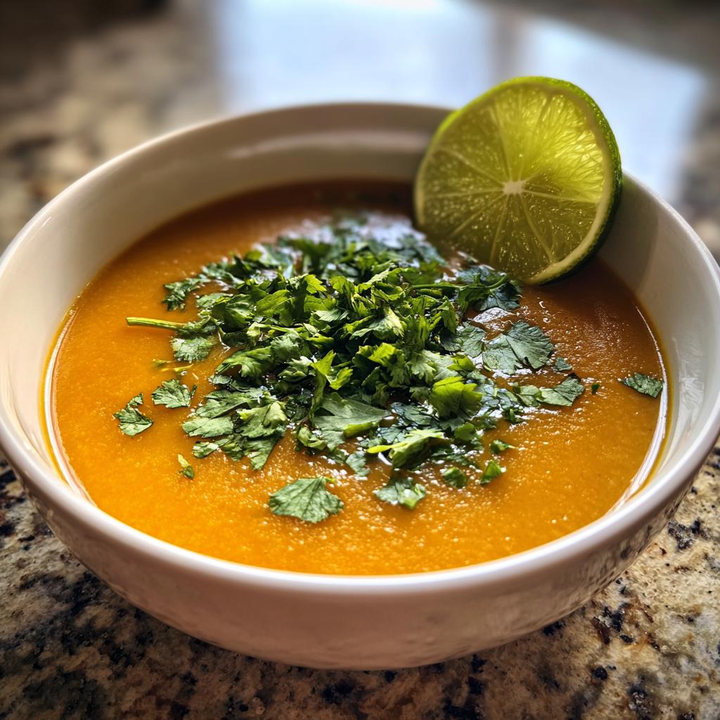 Thai Sweet Potato Soup