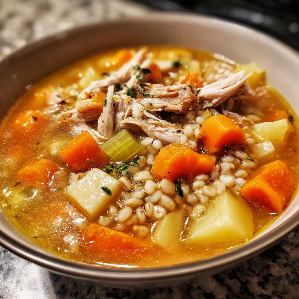 Hearty Turkey Carcass Soup Recipe 4 Turkey Carcass Soup - detail 1