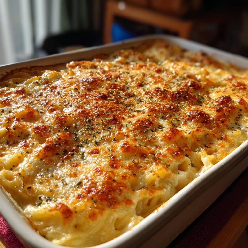 Baked Cream Cheese Spaghetti Casserole - detail 2