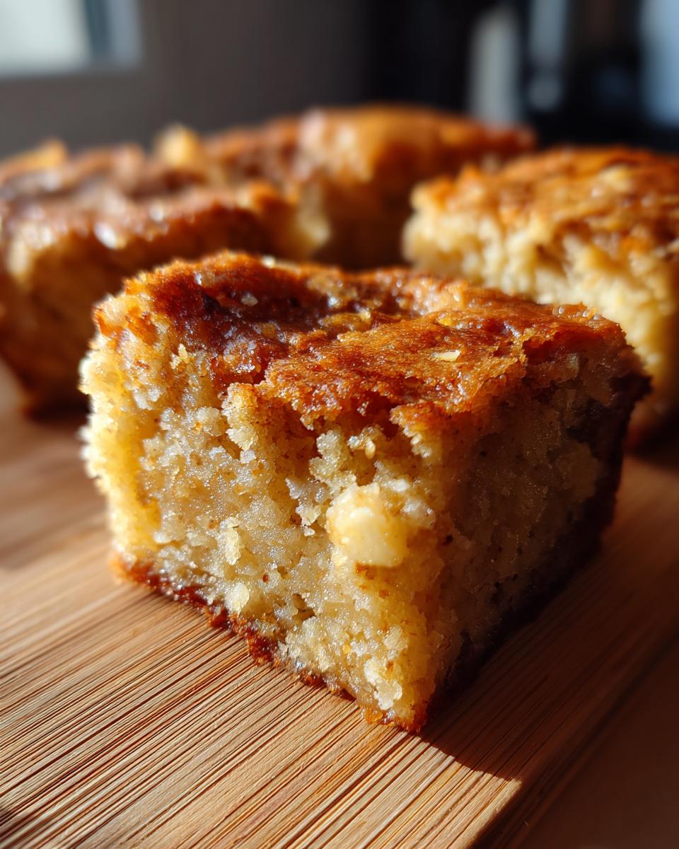 Amazing Banana Blondies: 1 Bite of Comfort 5 Banana Blondies - detail 1