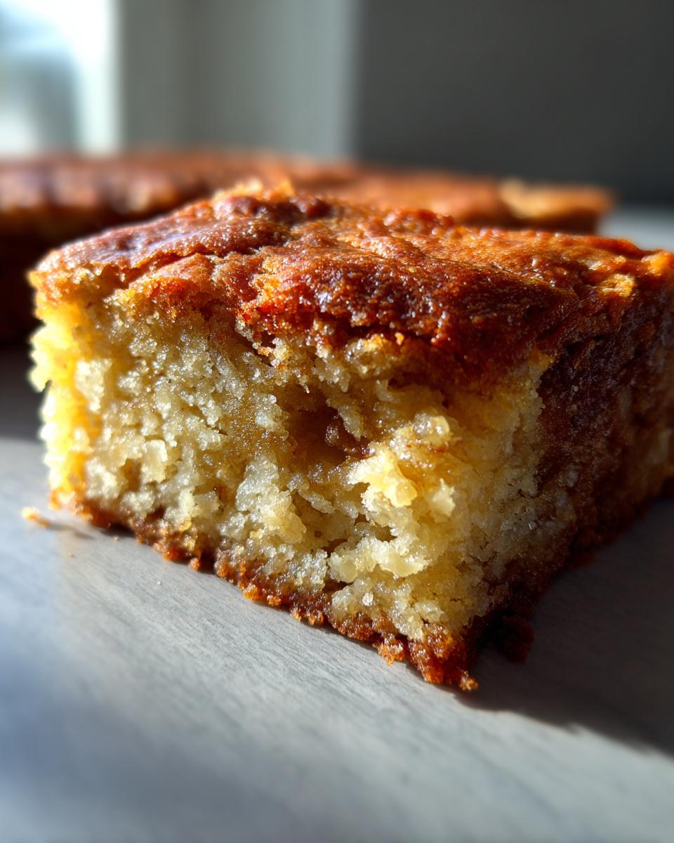 Amazing Banana Blondies: 1 Bite of Comfort 6 Banana Blondies - detail 2