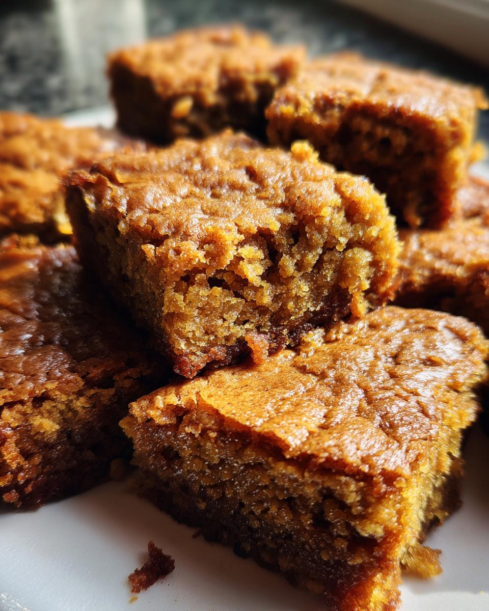 Amazing Banana Blondies: 1 Bite of Comfort 7 Banana Blondies - detail 3