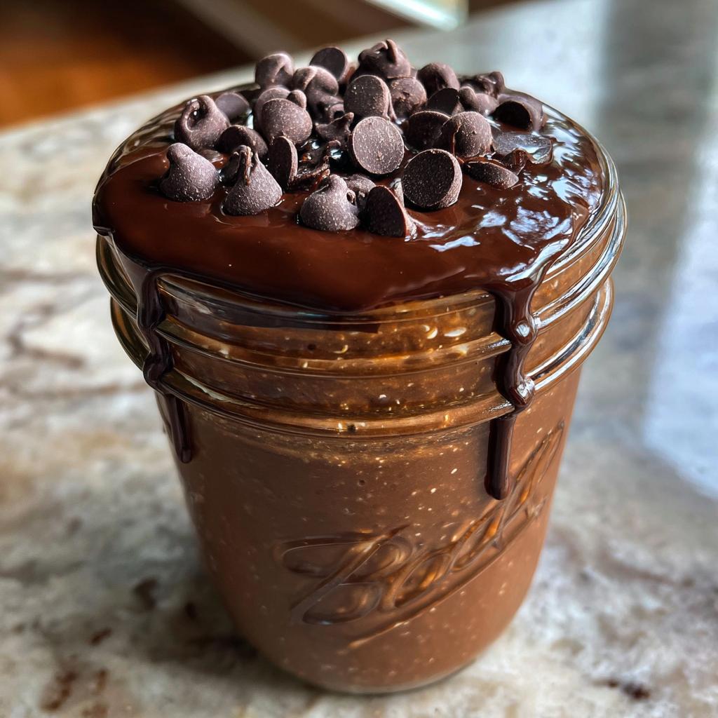 Brownie Batter Overnight Oats - detail 1