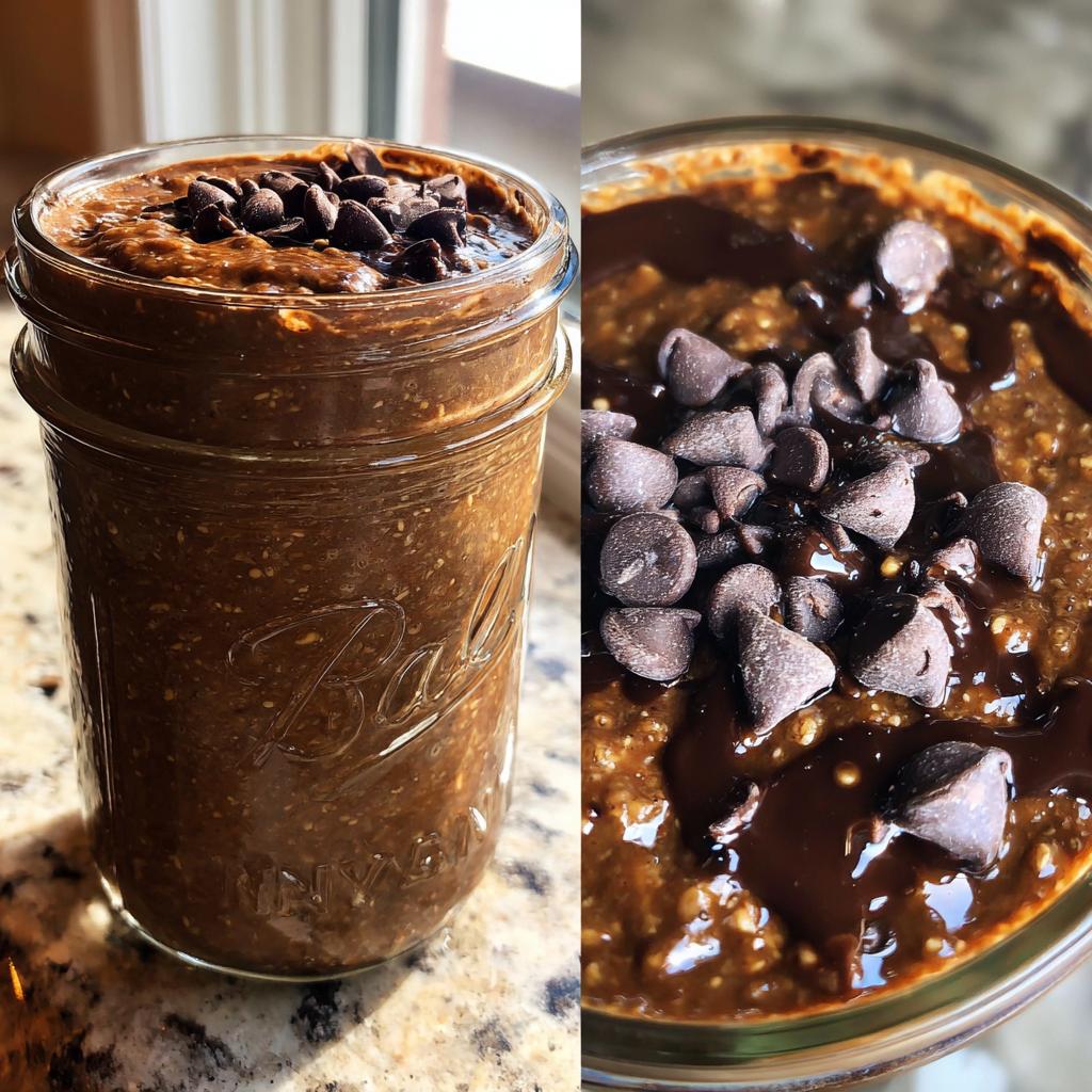 Brownie Batter Overnight Oats - detail 3