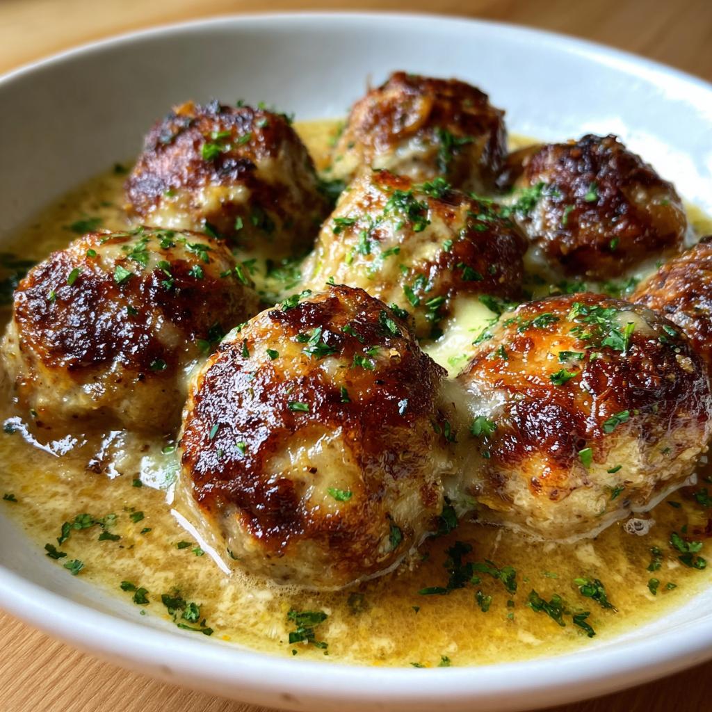 Cheesy French Onion Meatballs: 1 Ultimate Comfort 6 Cheesy French Onion Meatballs: The Ultimate Comfort Food Recipe - detail 2