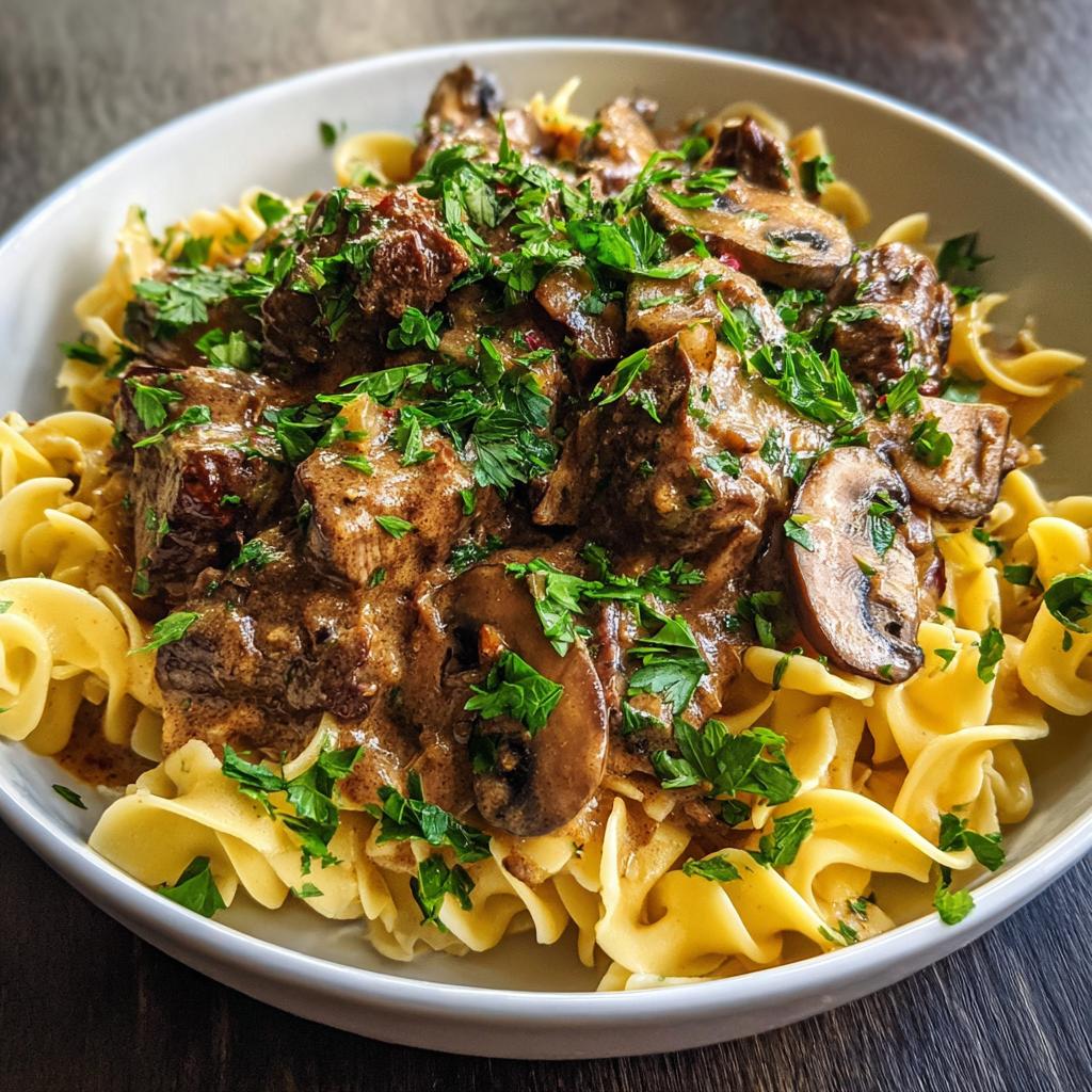 Cooker Beef Stroganoff Joyful Meal 6 Cooker Beef Stroganoff - detail 2