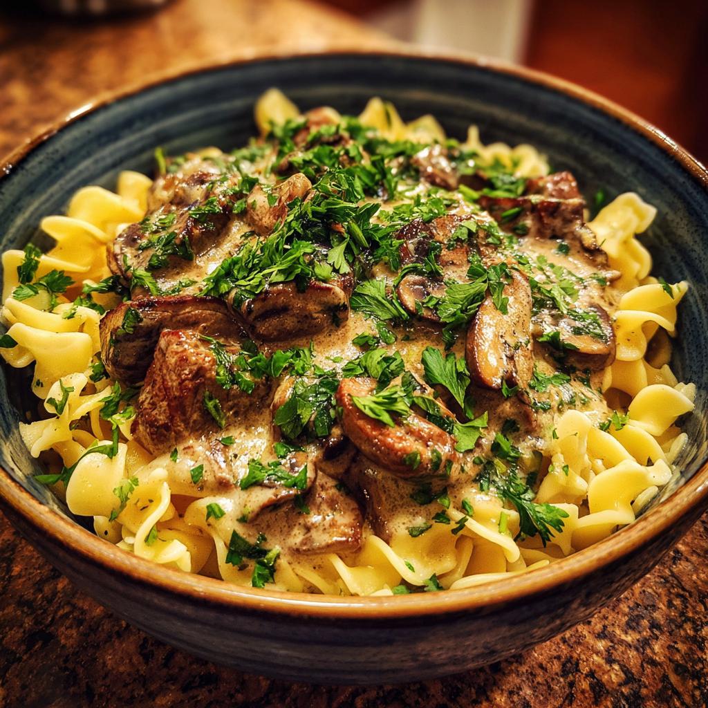 Cooker Beef Stroganoff Joyful Meal 7 Cooker Beef Stroganoff - detail 3