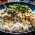 Creamy Smothered Chicken and Rice