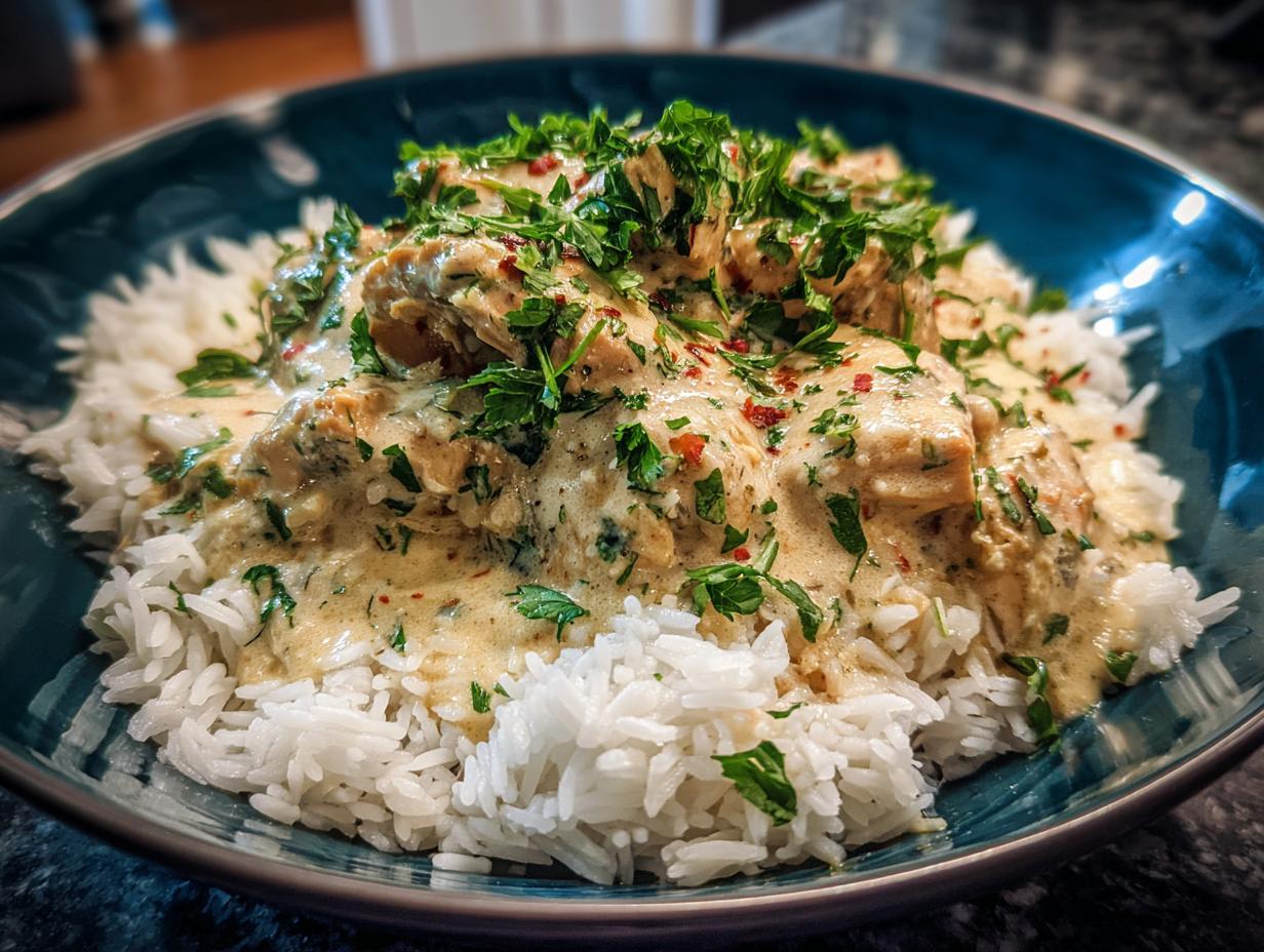 Creamy Smothered Chicken: 1 Cozy Meal