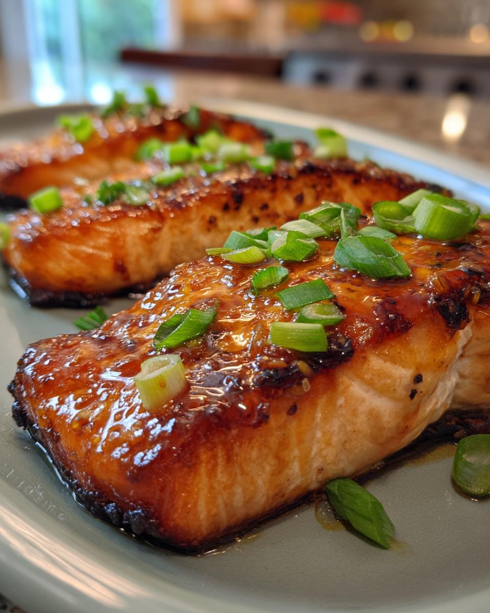 Unforgettable 20-Min Crispy Honey Garlic Salmon 4 Easy Crispy Honey Garlic Glazed Salmon Recipe - detail 1