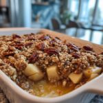 Healthy Breakfast Apple Crumble