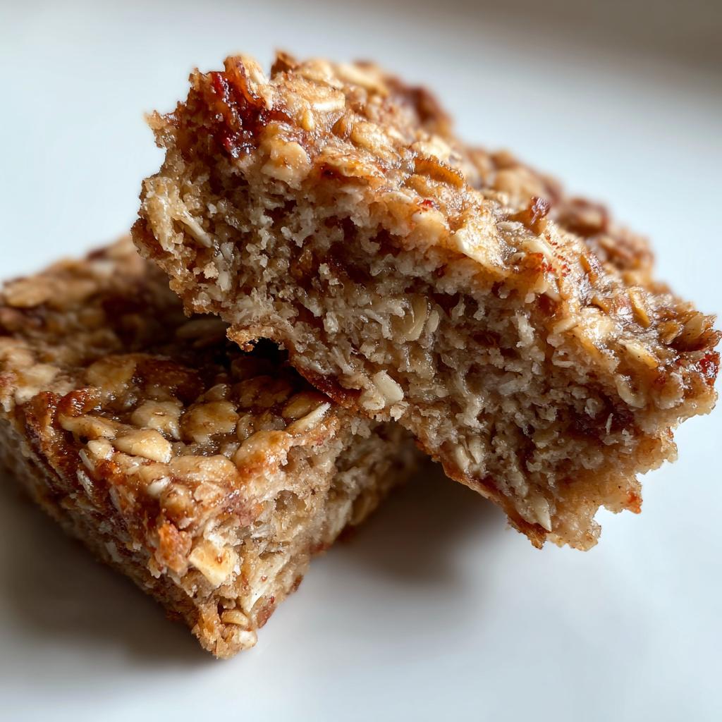 Healthy Oatmeal Breakfast Bars - detail 1