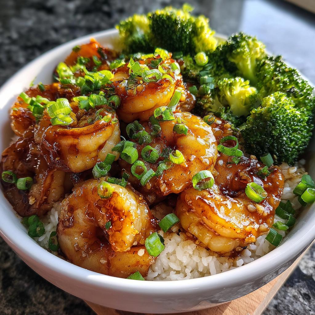 Quick Honey Garlic Shrimp Bowls, 20 Min 5 Honey Garlic Shrimp Bowls - detail 2