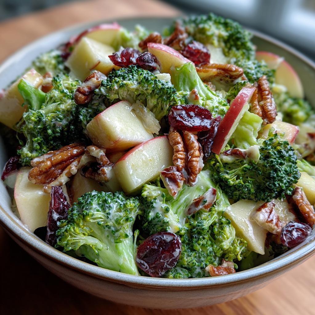 Honeycrisp Apple Broccoli Salad - detail 1