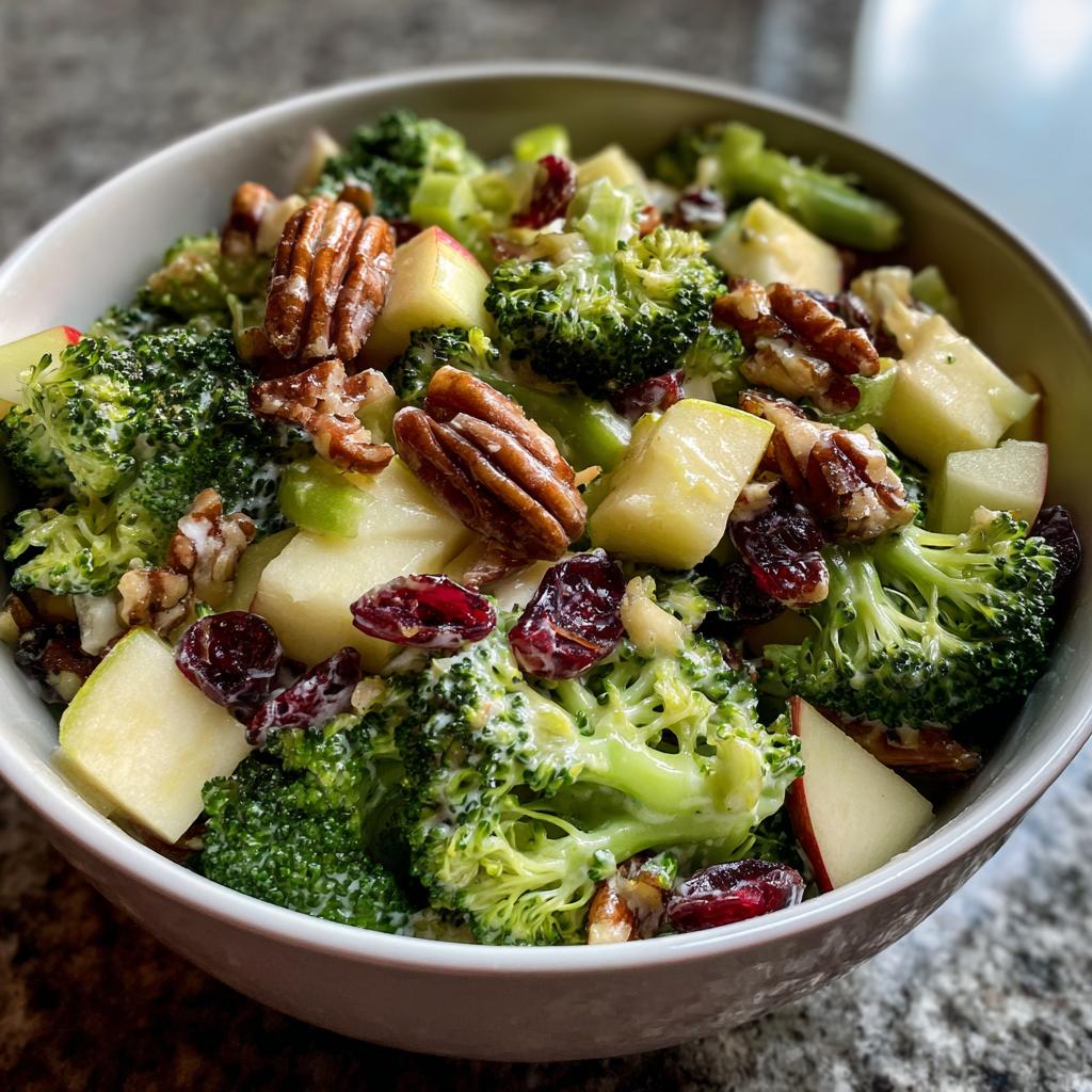 Honeycrisp Apple Broccoli Salad - detail 2
