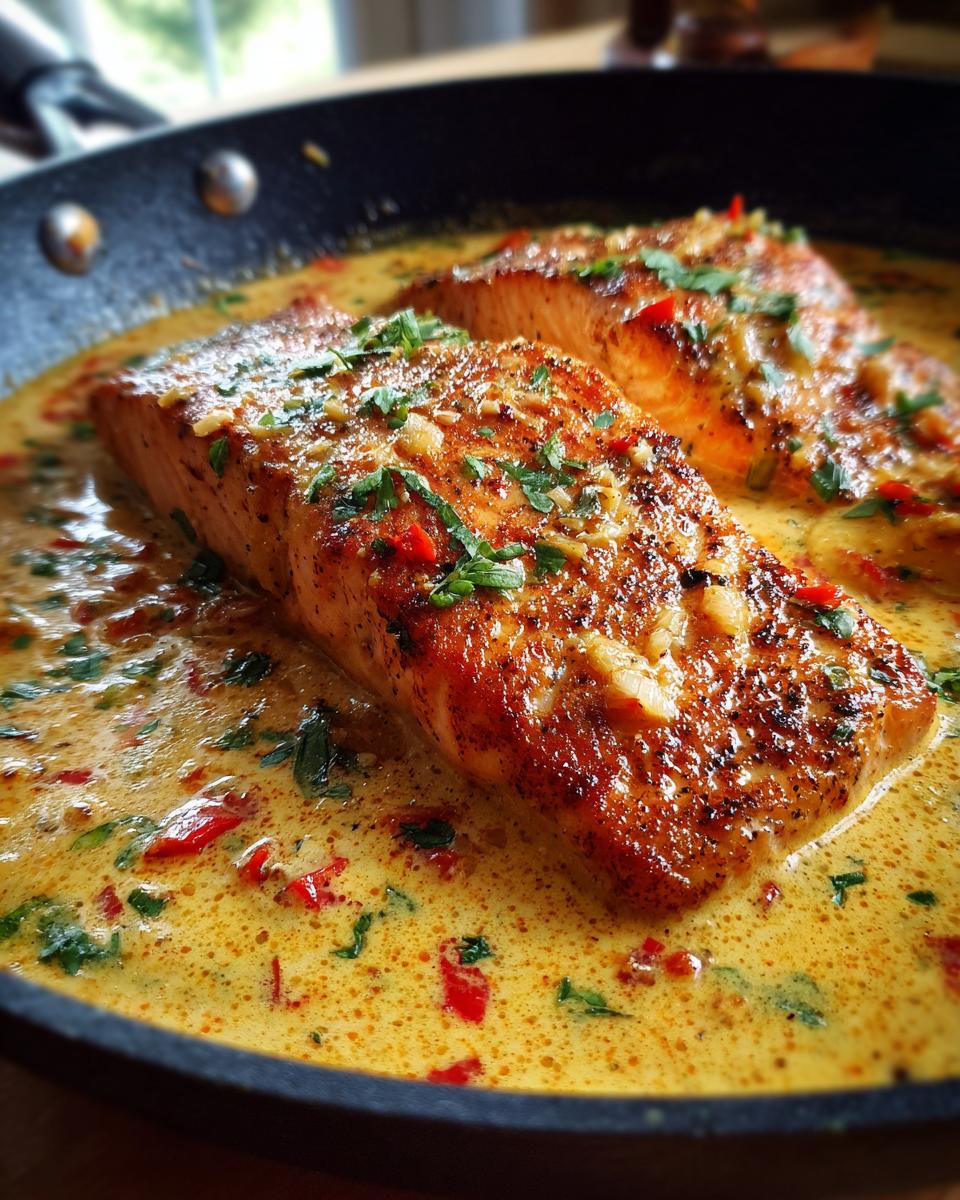 Amazing 1-Pan Coconut Curry Salmon 30 Min 6 One-Pan Coconut Curry Salmon with Garlic Butter - detail 2