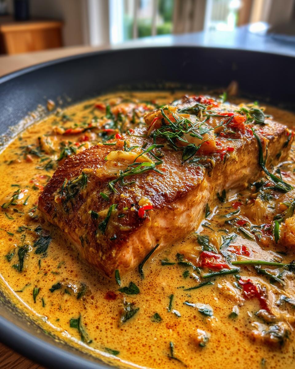 Amazing 1-Pan Coconut Curry Salmon 30 Min 7 One-Pan Coconut Curry Salmon with Garlic Butter - detail 3
