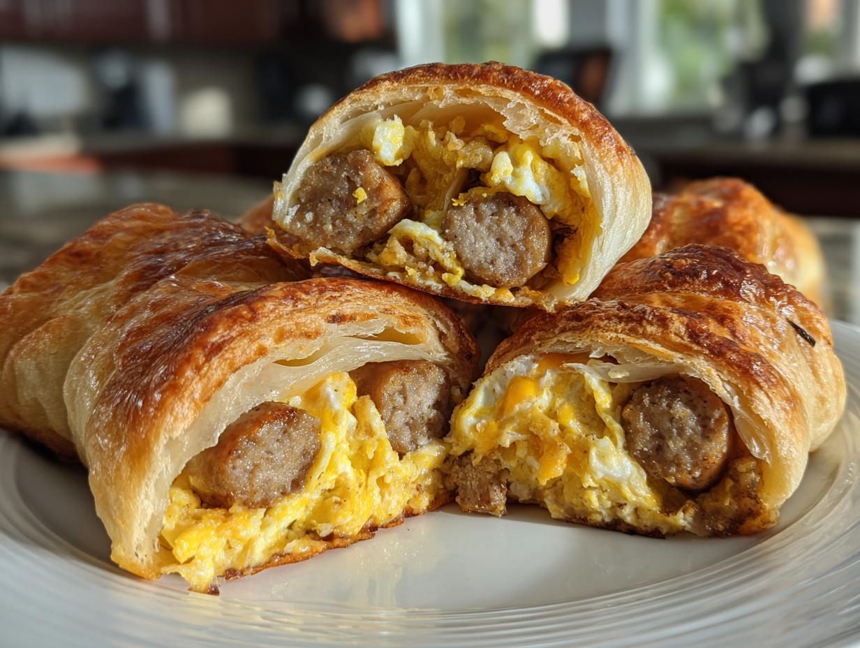 Sausage Egg Roll-Ups: 1 Amazing Morning Treat