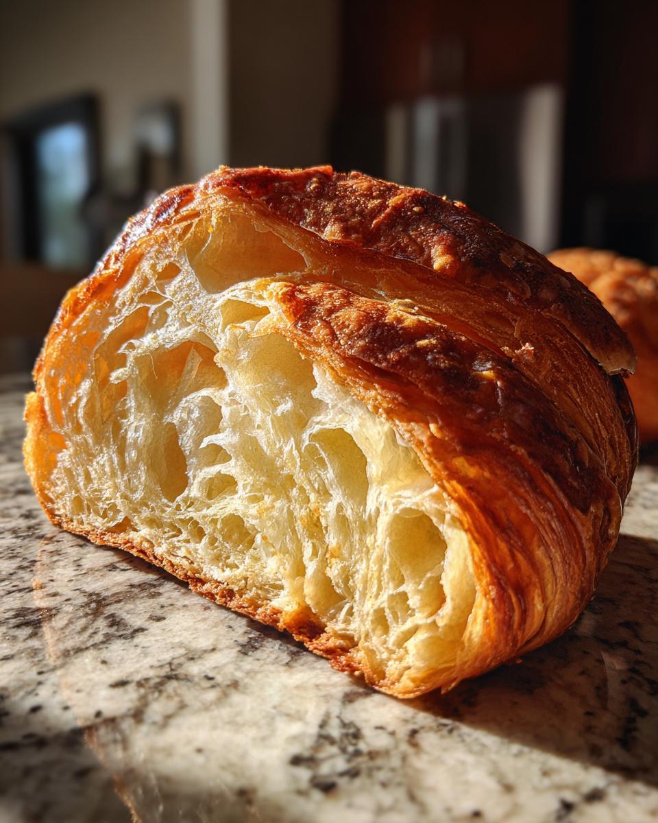 Taste 1 Butter Sourdough Croissant Bread 5 Sourdough Croissant Bread : A Buttery Bread - detail 1