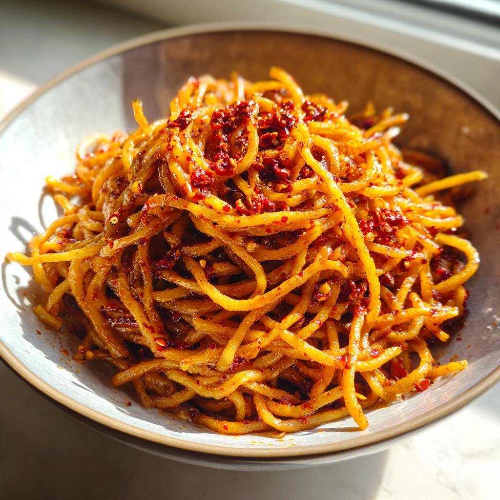 Spicy Potato Noodles: 1 Glorious 30-Minute Meal 4 Spicy Potato Noodles - detail 1