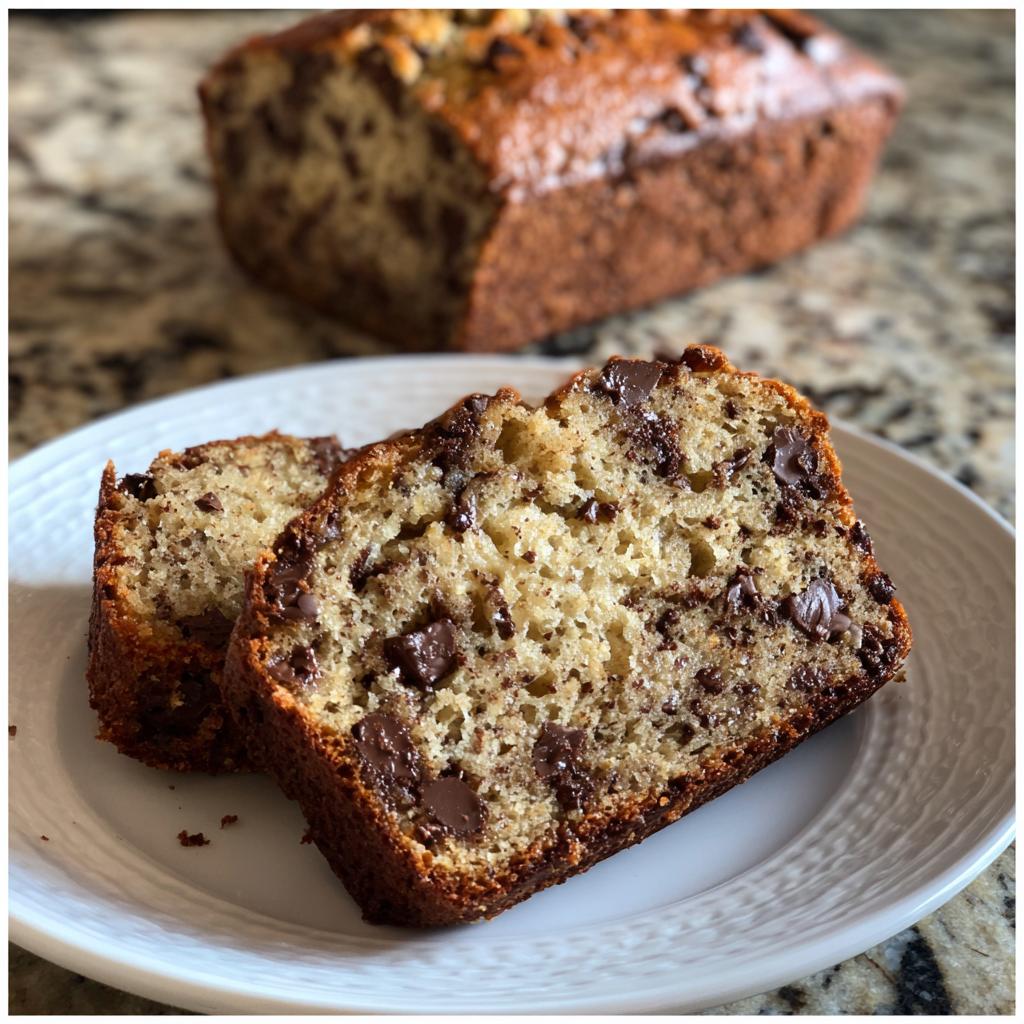 Super Moist Chocolate Chip Banana Bread Recipe - detail 3