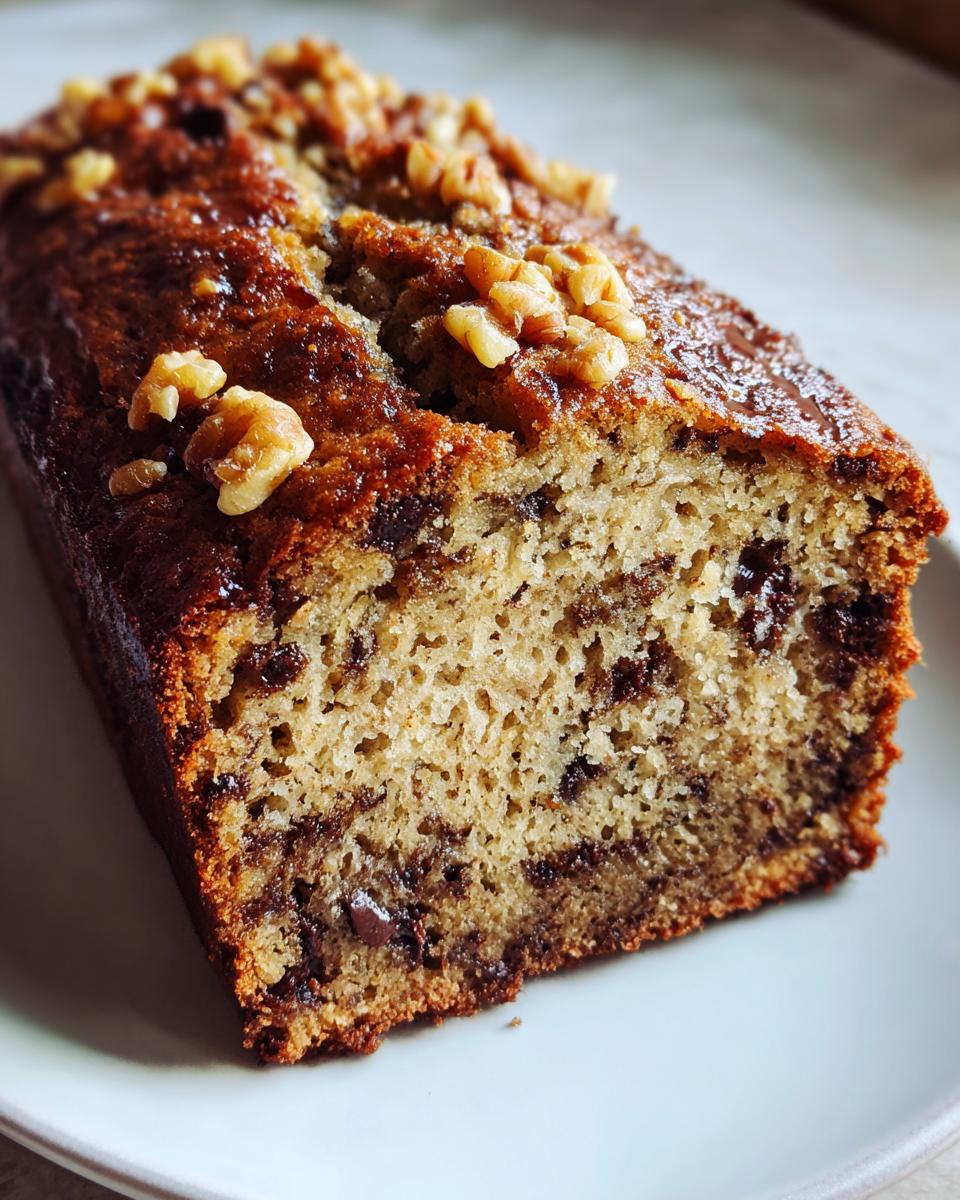 The Best Healthy Banana Bread: 1 Amazing Slice 5 The Best Healthy Banana Bread (Vegan & Gluten-Free) - detail 1