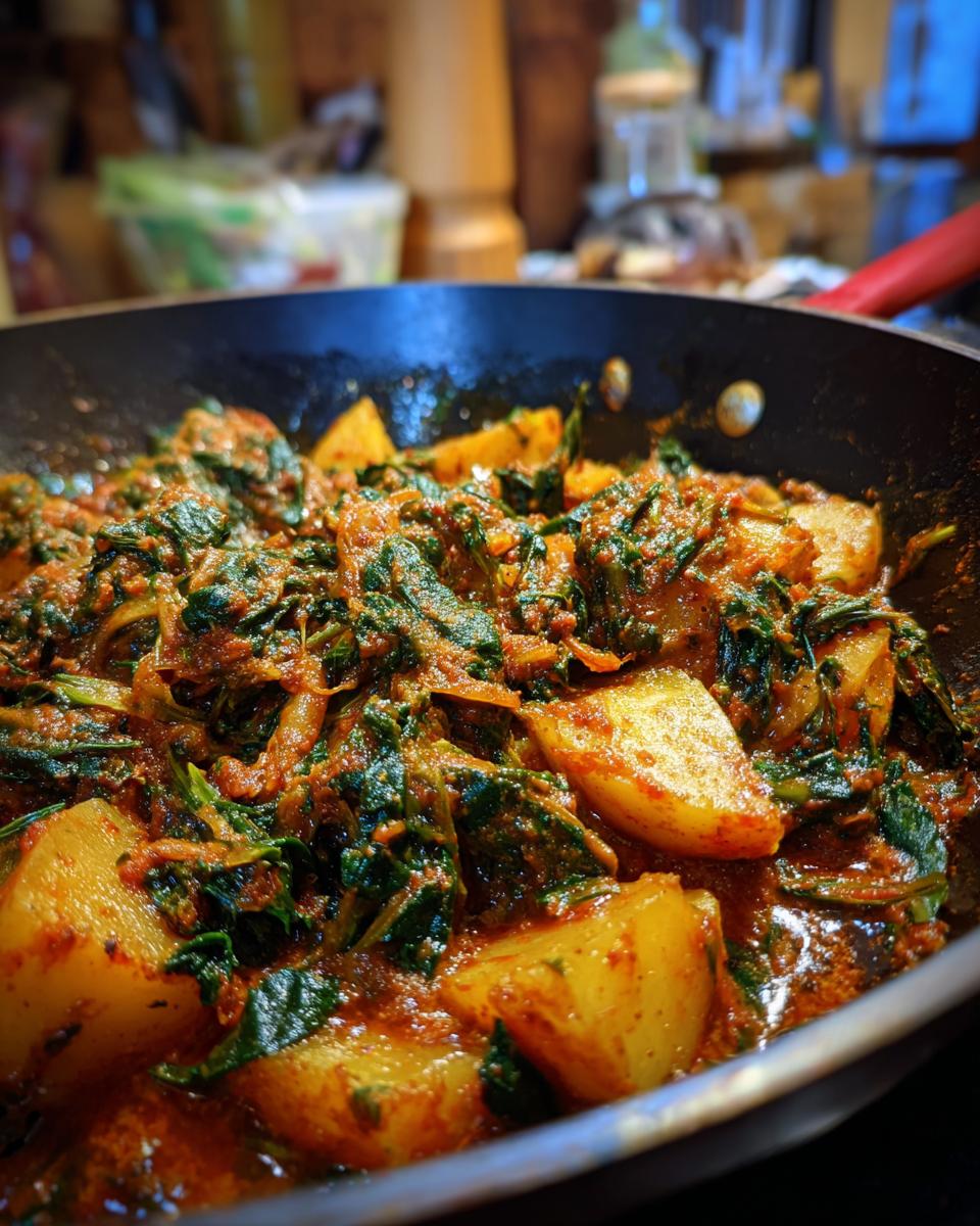 Amazing easy saag aloo: 1 step to joy 4 easy saag aloo - detail 1