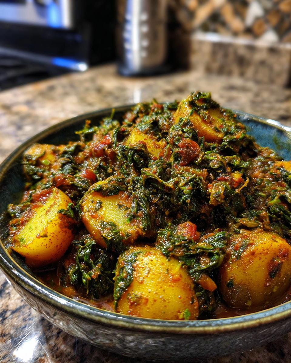 Amazing easy saag aloo: 1 step to joy 5 easy saag aloo - detail 2