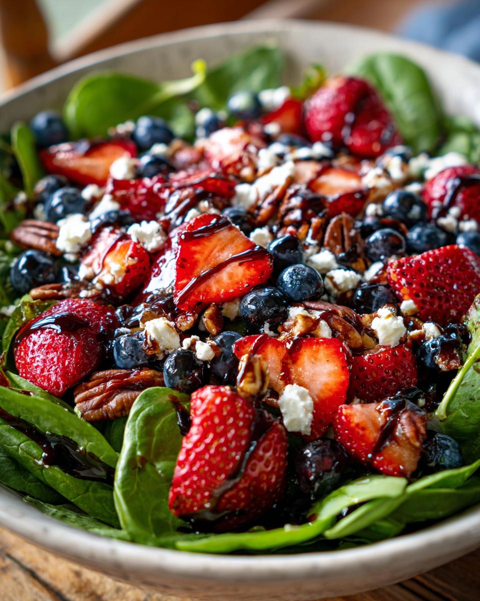 Fantastic 15-Minute Strawberry Spinach Salad 4 15-Minute Strawberry Spinach Salad - detail 1
