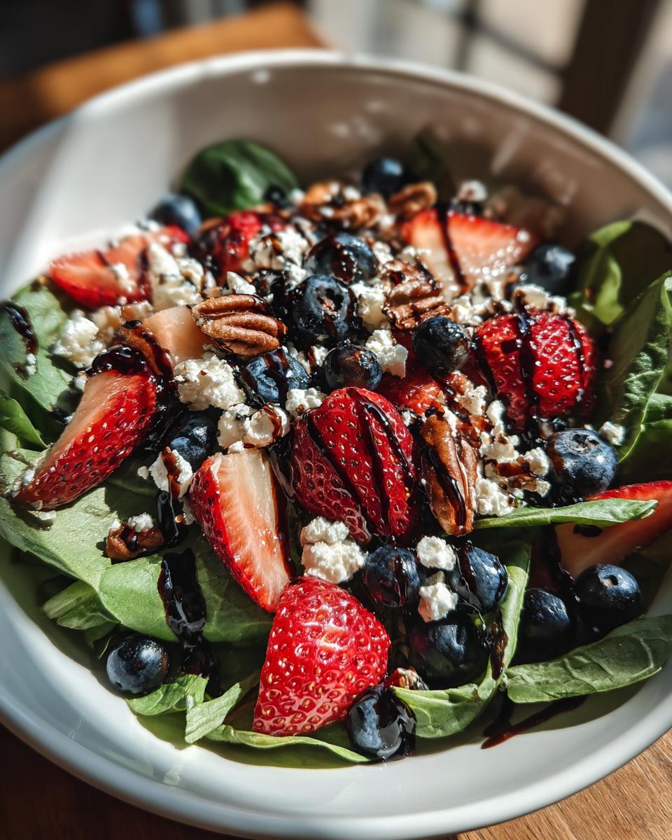 Fantastic 15-Minute Strawberry Spinach Salad 5 15-Minute Strawberry Spinach Salad - detail 2