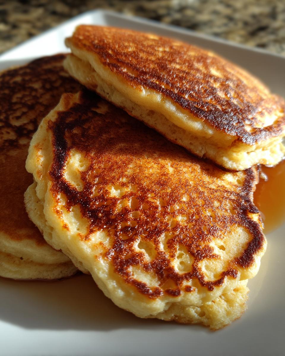 Amazing 4-Ingredient Fluffy Vegan Protein Pancakes 4 4-Ingredient Fluffy Vegan Protein Pancakes - detail 1