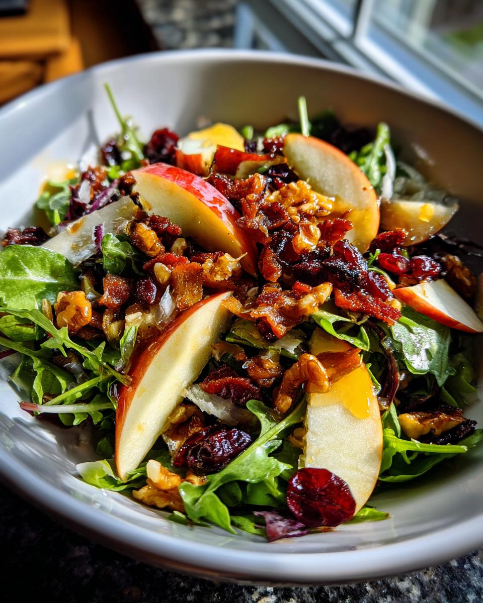 Amazing Apple Walnut Salad: 10/10 Flavor 4 Apple Walnut Salad - detail 1