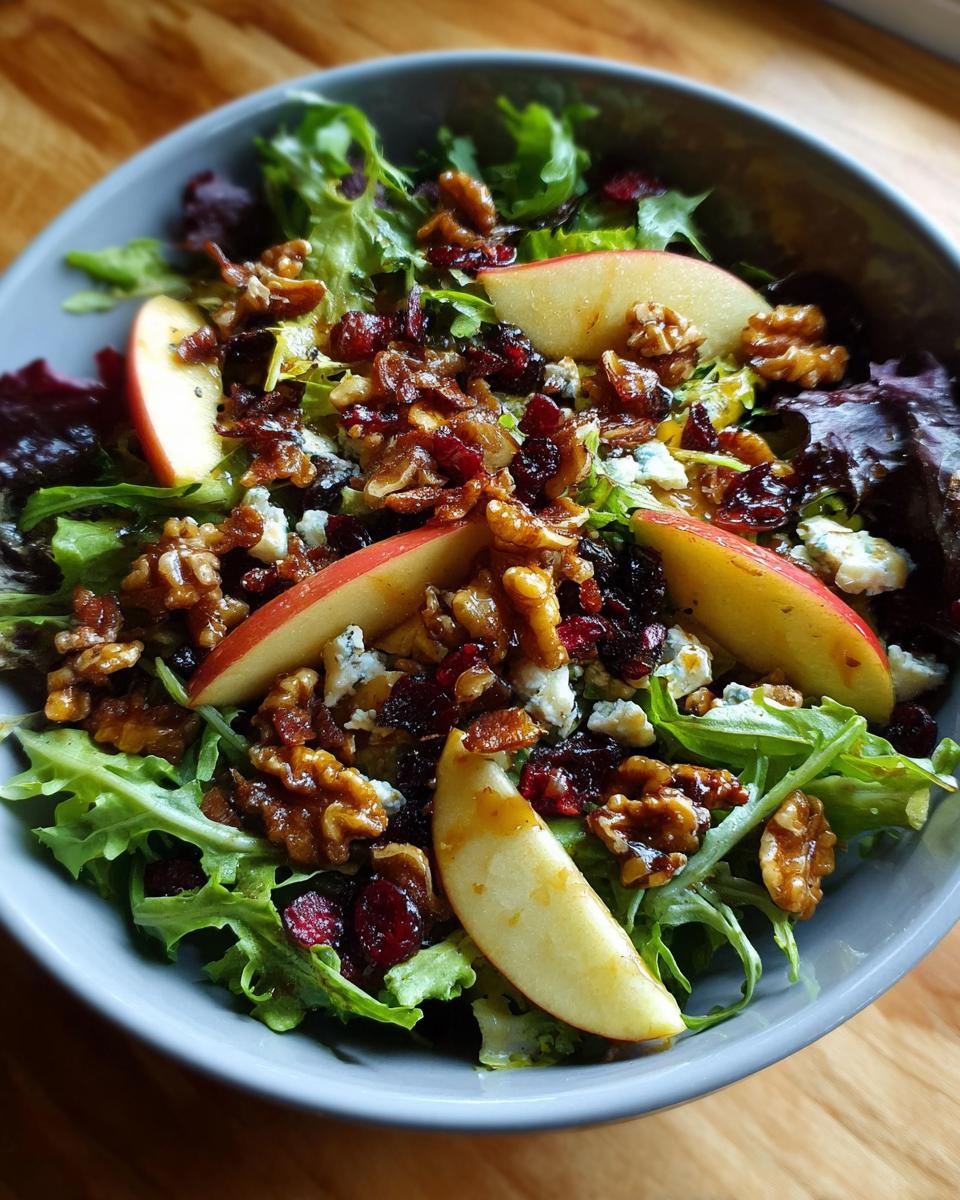 Amazing Apple Walnut Salad: 10/10 Flavor 5 Apple Walnut Salad - detail 2