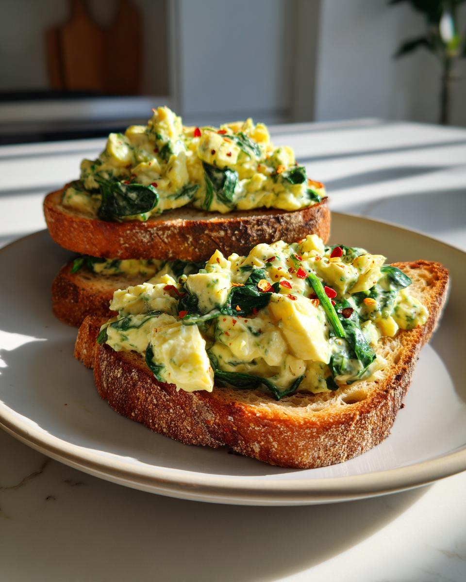 Amazing Avocado Egg Salad: 25 Minute Recipe 4 Avocado Egg Salad with Spinach - detail 1
