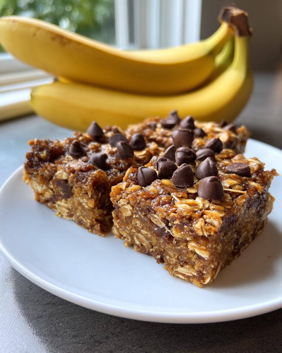 3 Bountiful Banana Peanut Butter Bars 5 Banana Peanut Butter Oatmeal Bars Recipe - detail 1